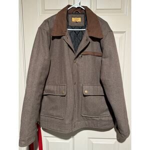 Men’s Cowboy Legend Wool Coat Size XXL